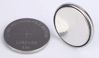 Energy Saving  Li Ion Coin Cell 60mAh  LIR2430 Lithium Ion Button Battery